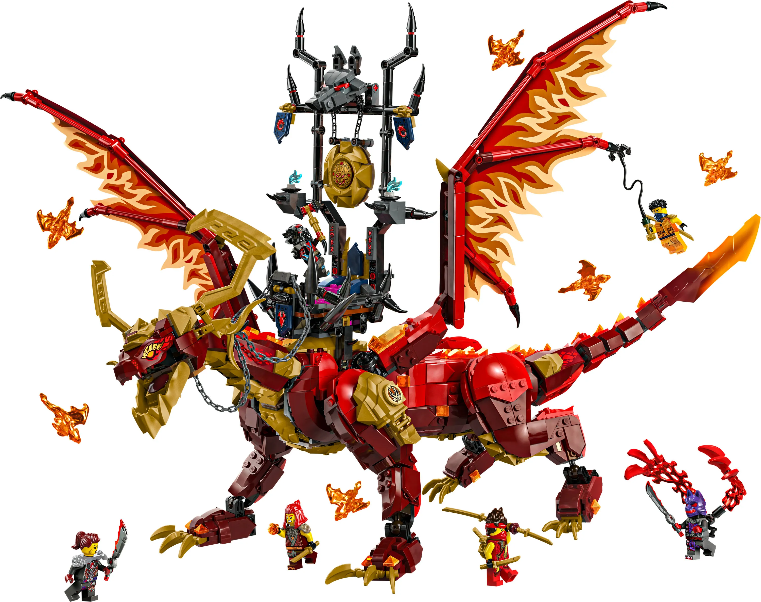 LEGO NINJAGO Kai's Fire Dragon 71822