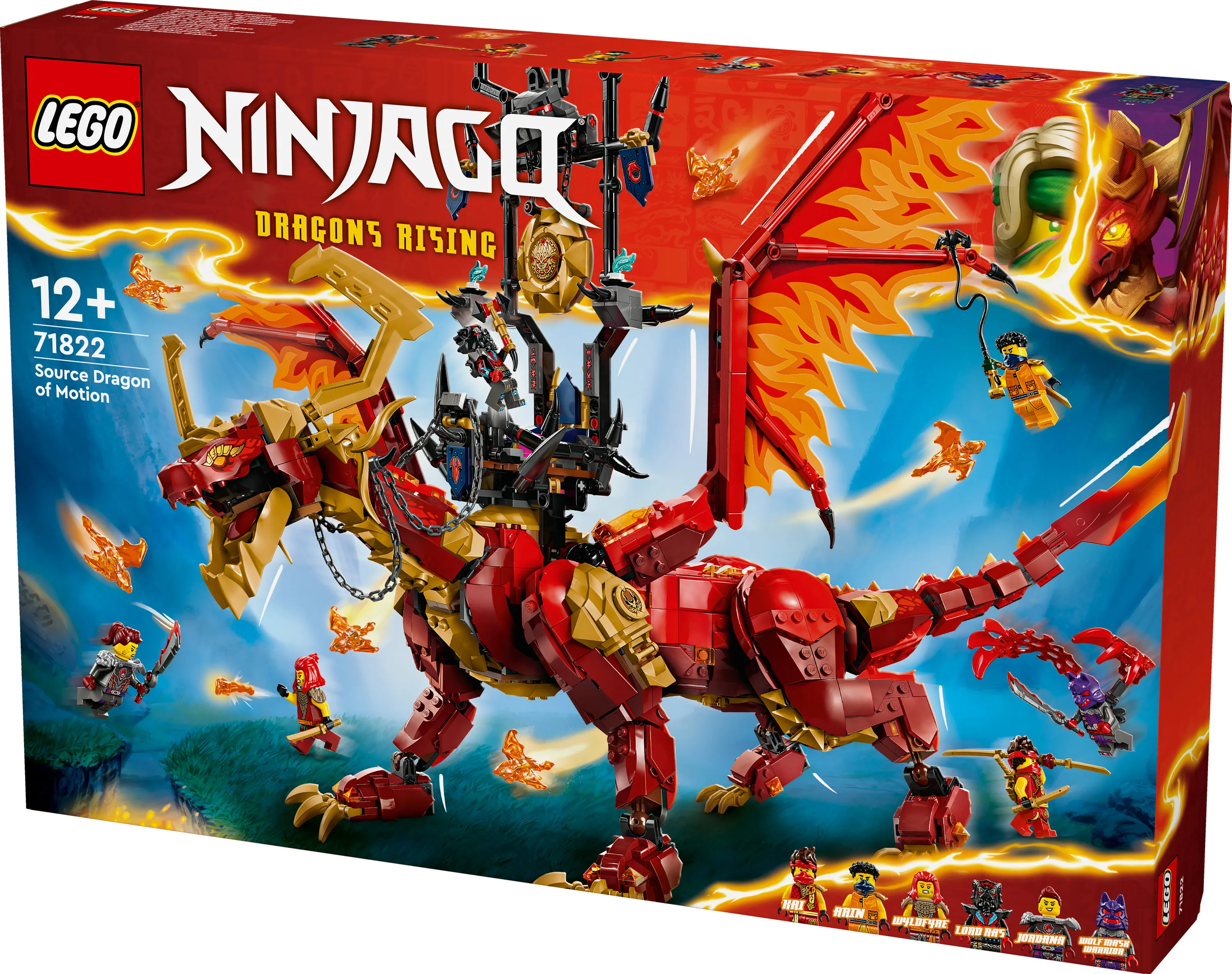 LEGO NINJAGO Kai's Fire Dragon 71822