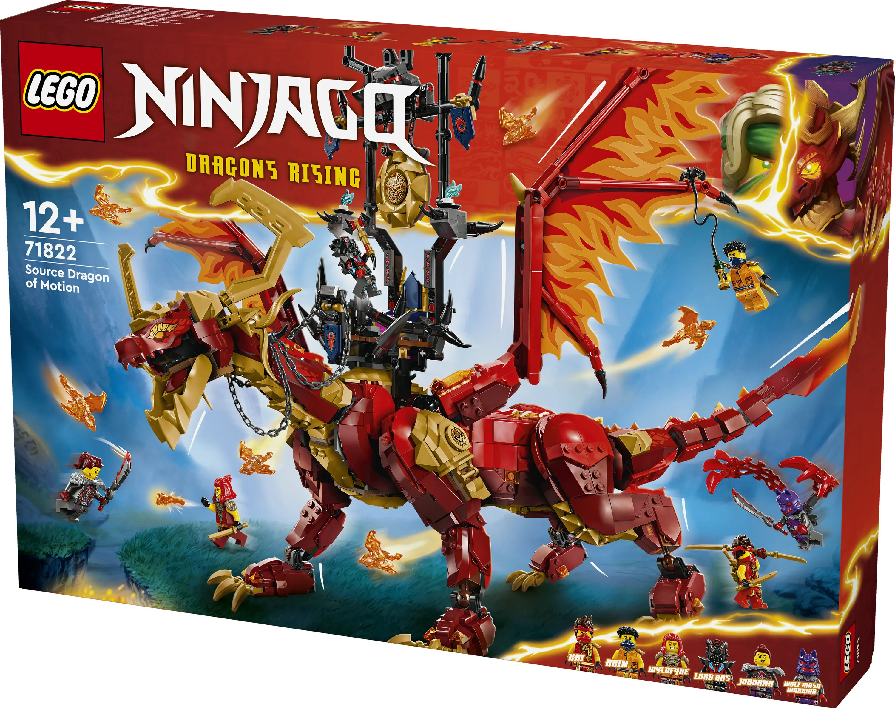 LEGO NINJAGO Kai's Fire Dragon 71822