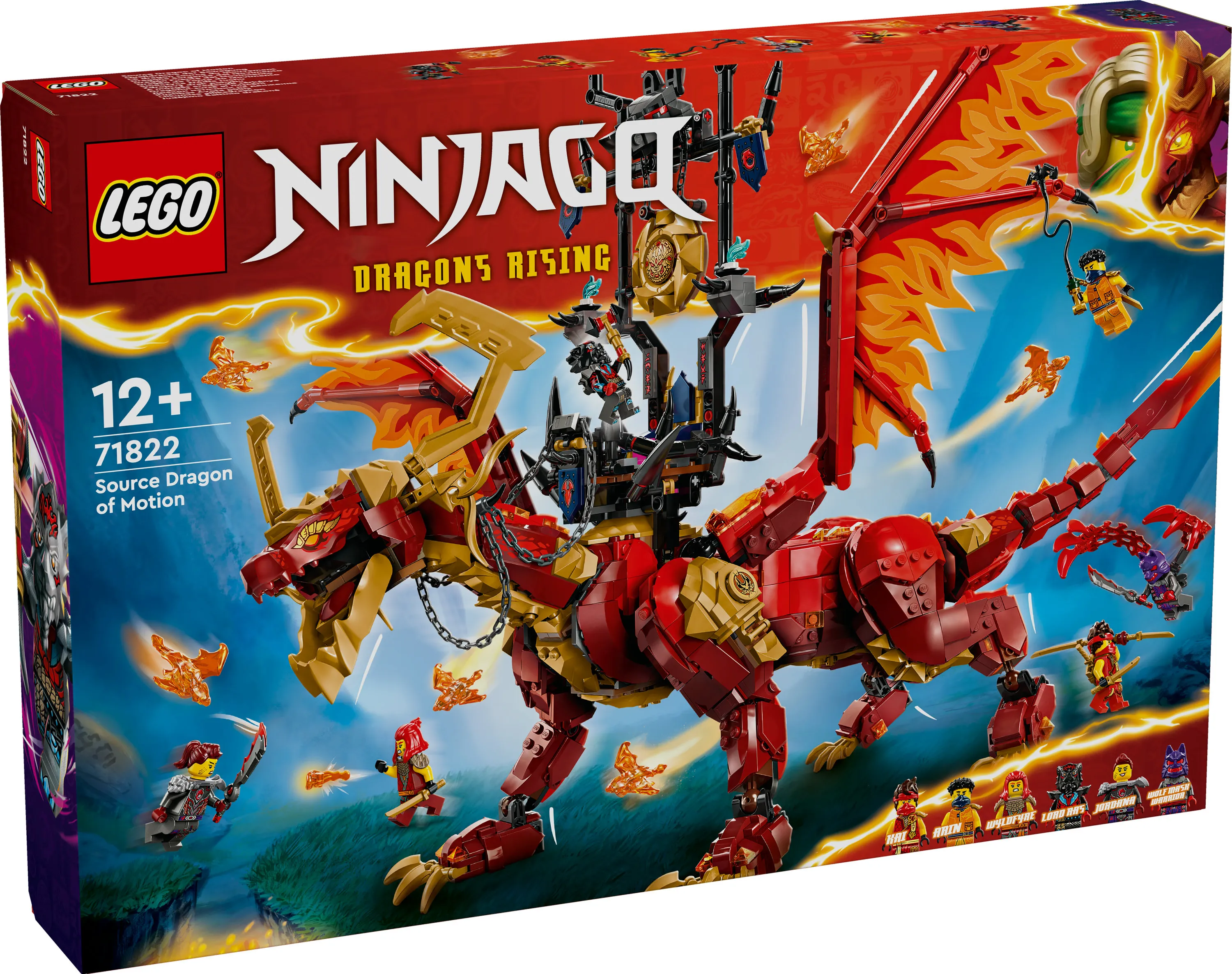 LEGO NINJAGO Kai's Fire Dragon 71822