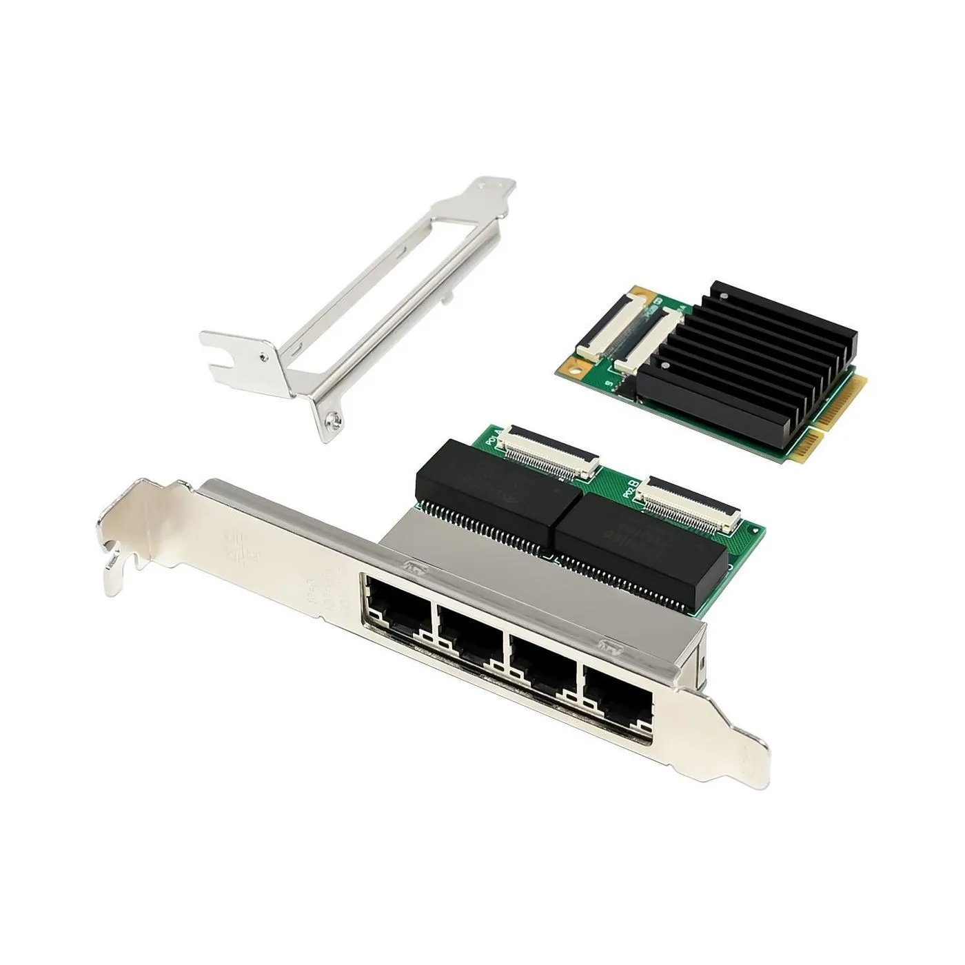 MICROCONNECT MC-MINIPCIE-I350-T4 - Network Interface Card