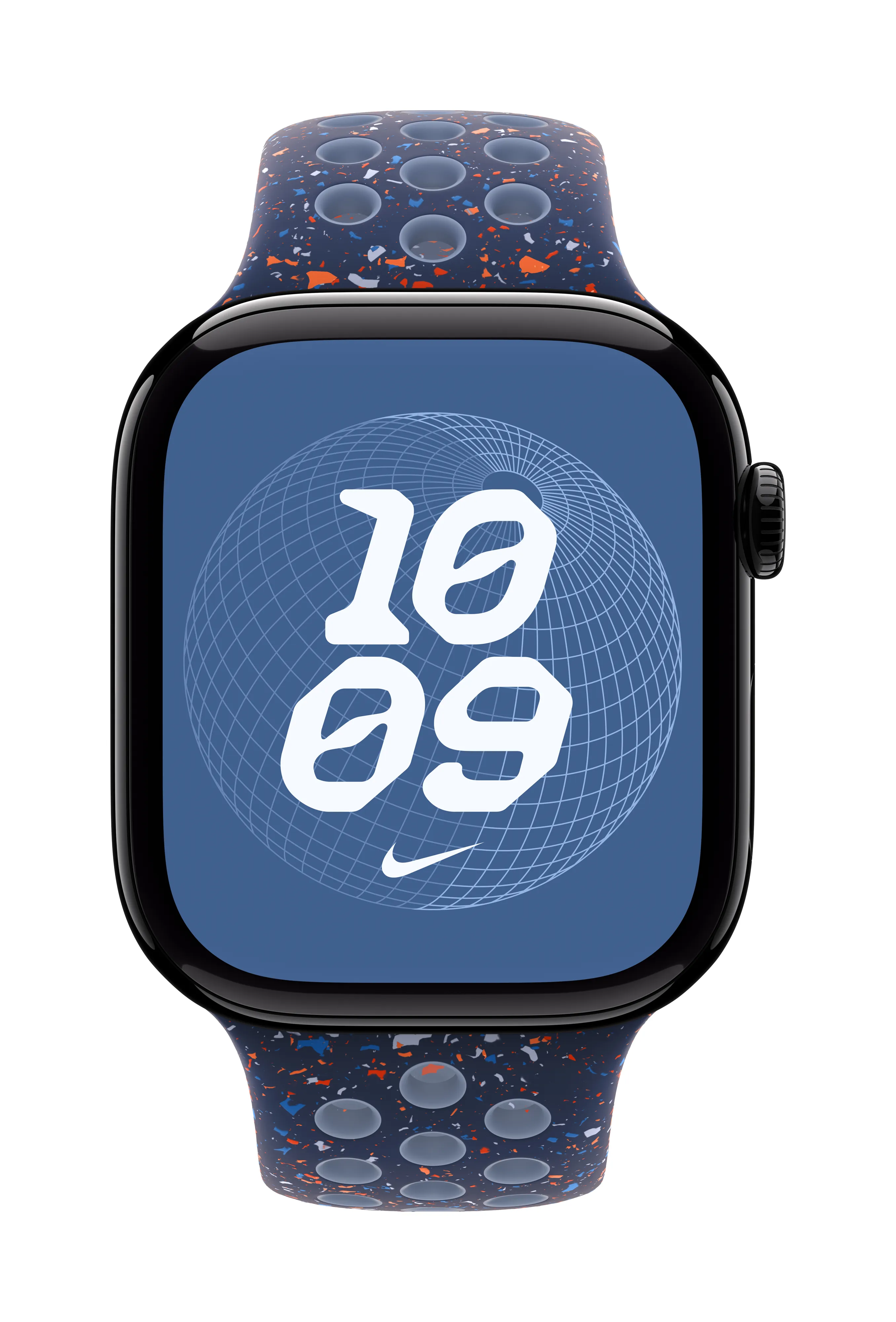 Apple Watch 46 mm Nike Sport Band, Blue Ribbon, M/L
