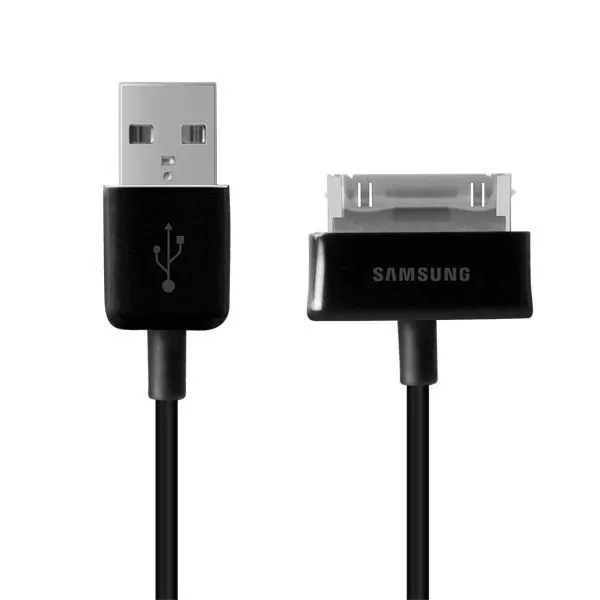 (Bargains) Microspareparts  USB-A - Samsung 30-pin - cable, 1 m, Black