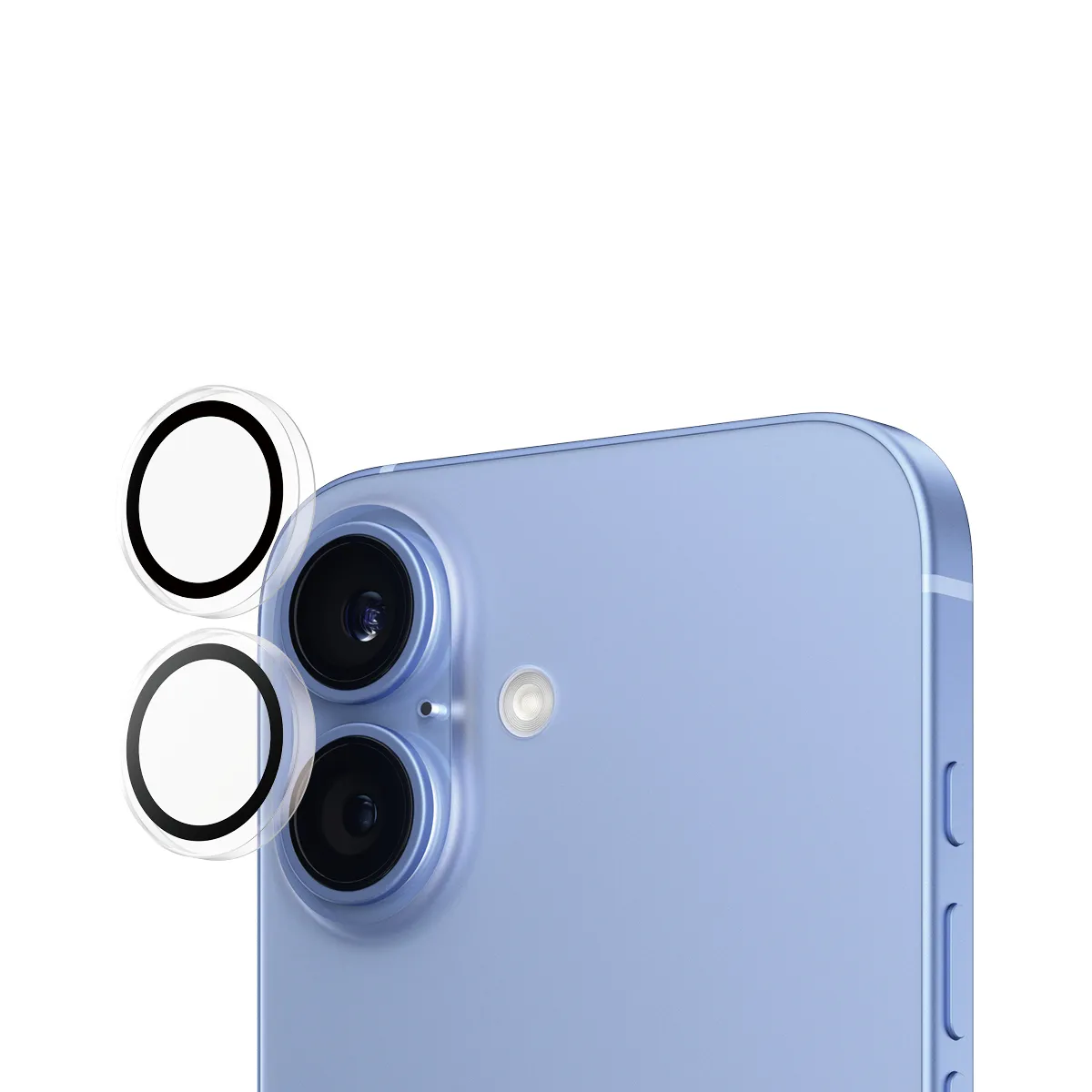 PanzerGlass Hoops Lens Protector iPhone 16 / 16 Plus, Transparentt