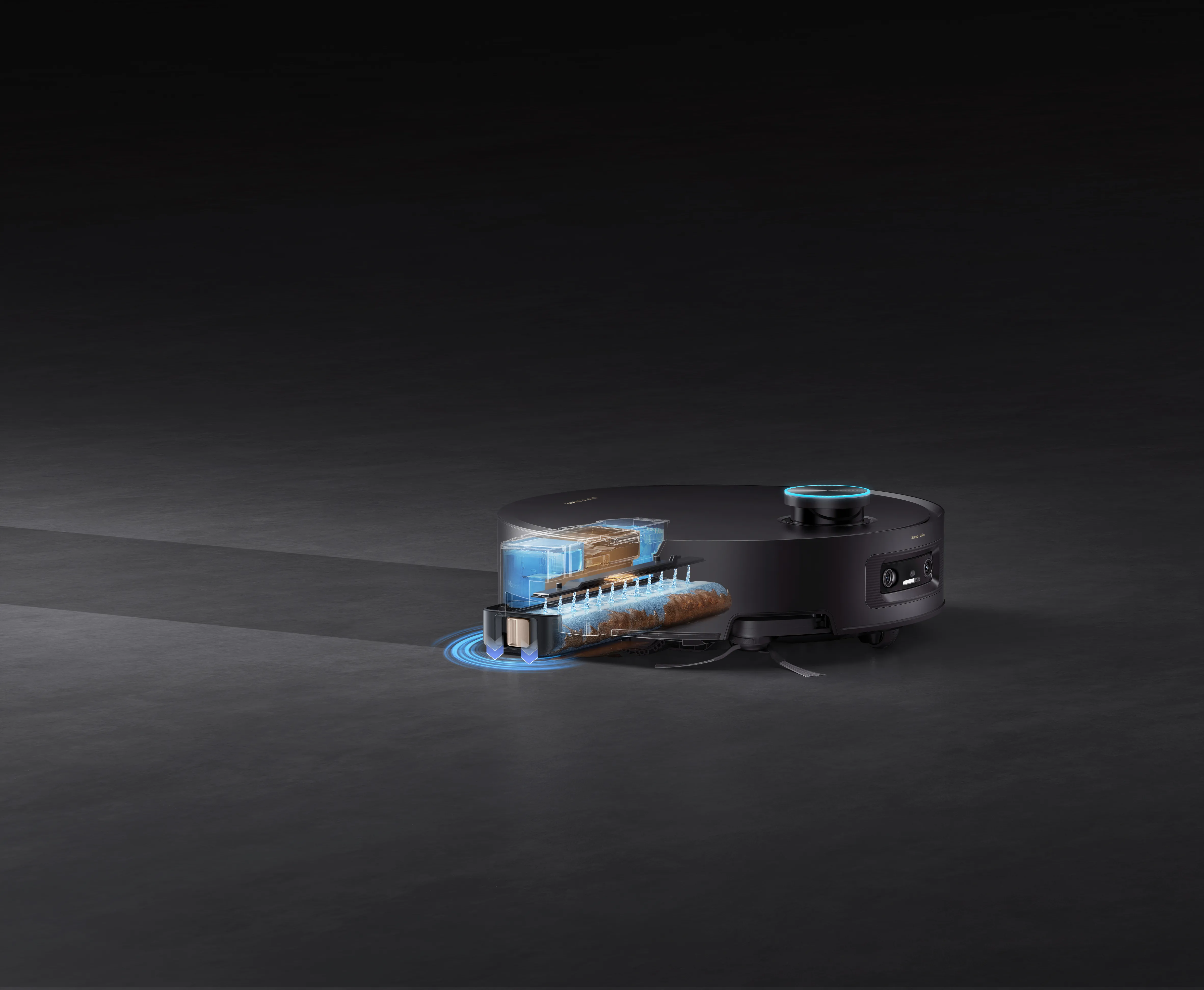 Dreame Aqua10 Ultra Track Complete Robot vacuum cleaner, Black