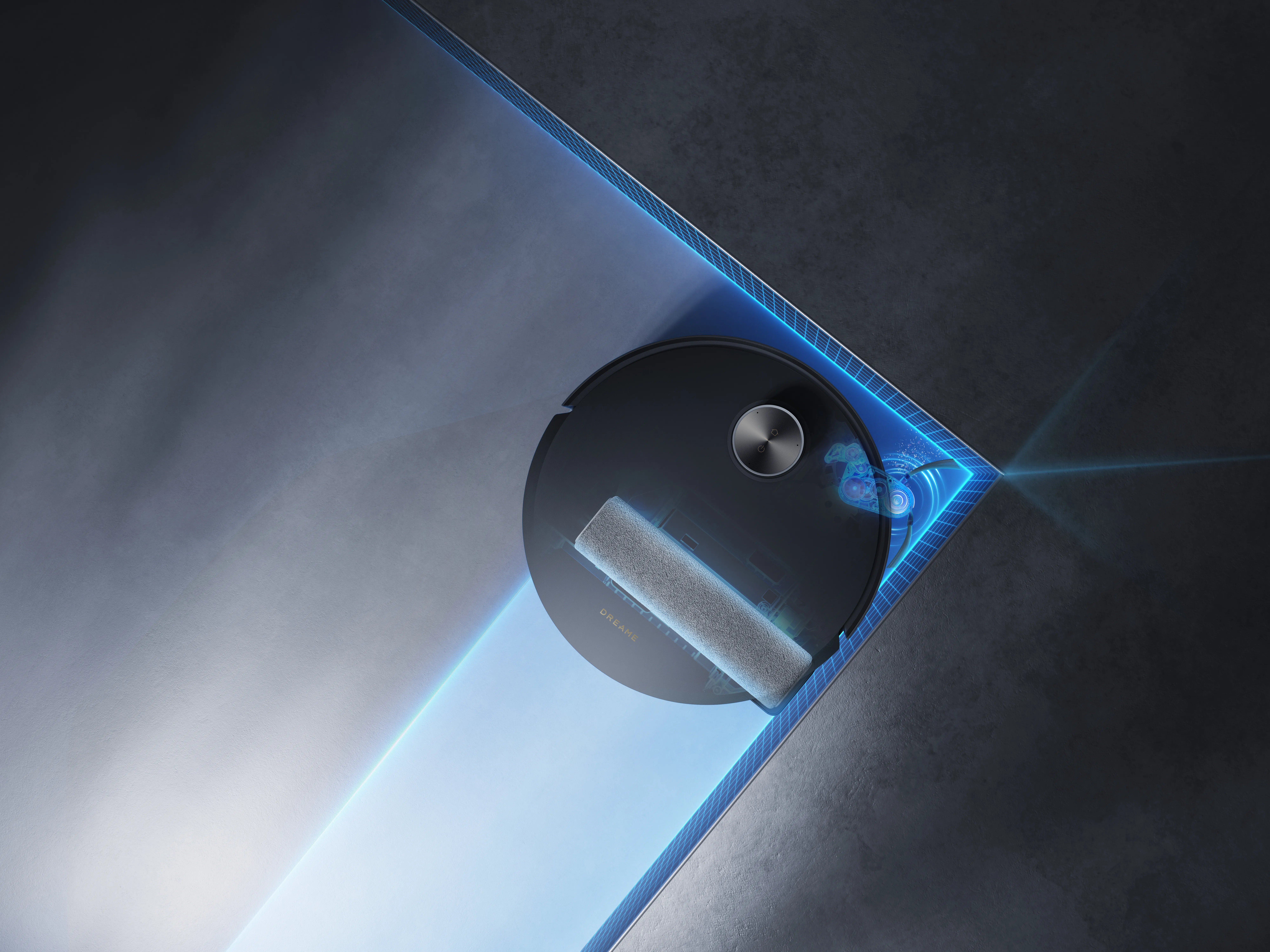 Dreame Aqua10 Ultra Track Complete Robot vacuum cleaner, Black