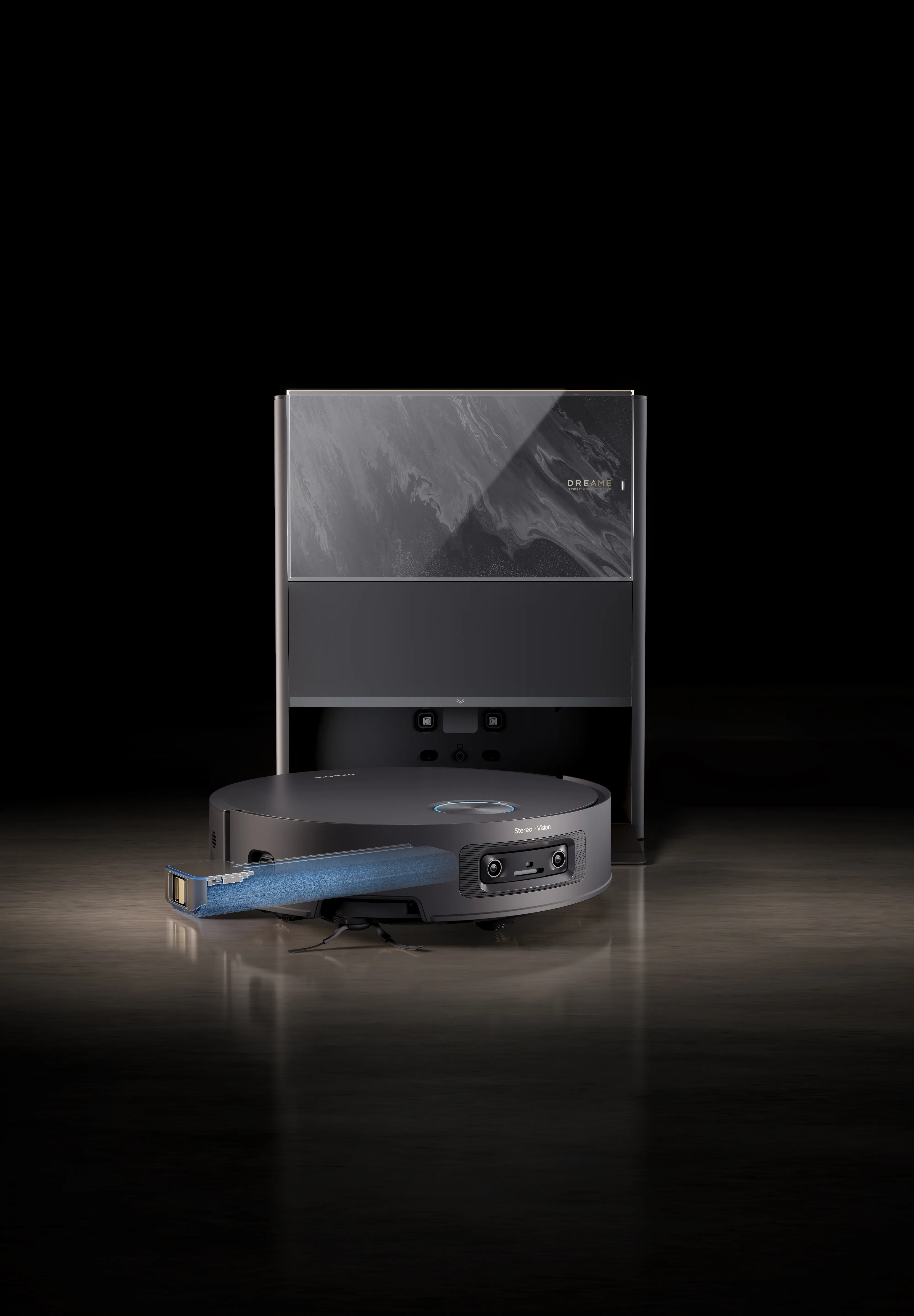 Dreame Aqua10 Ultra Track Complete Robot vacuum cleaner, Black