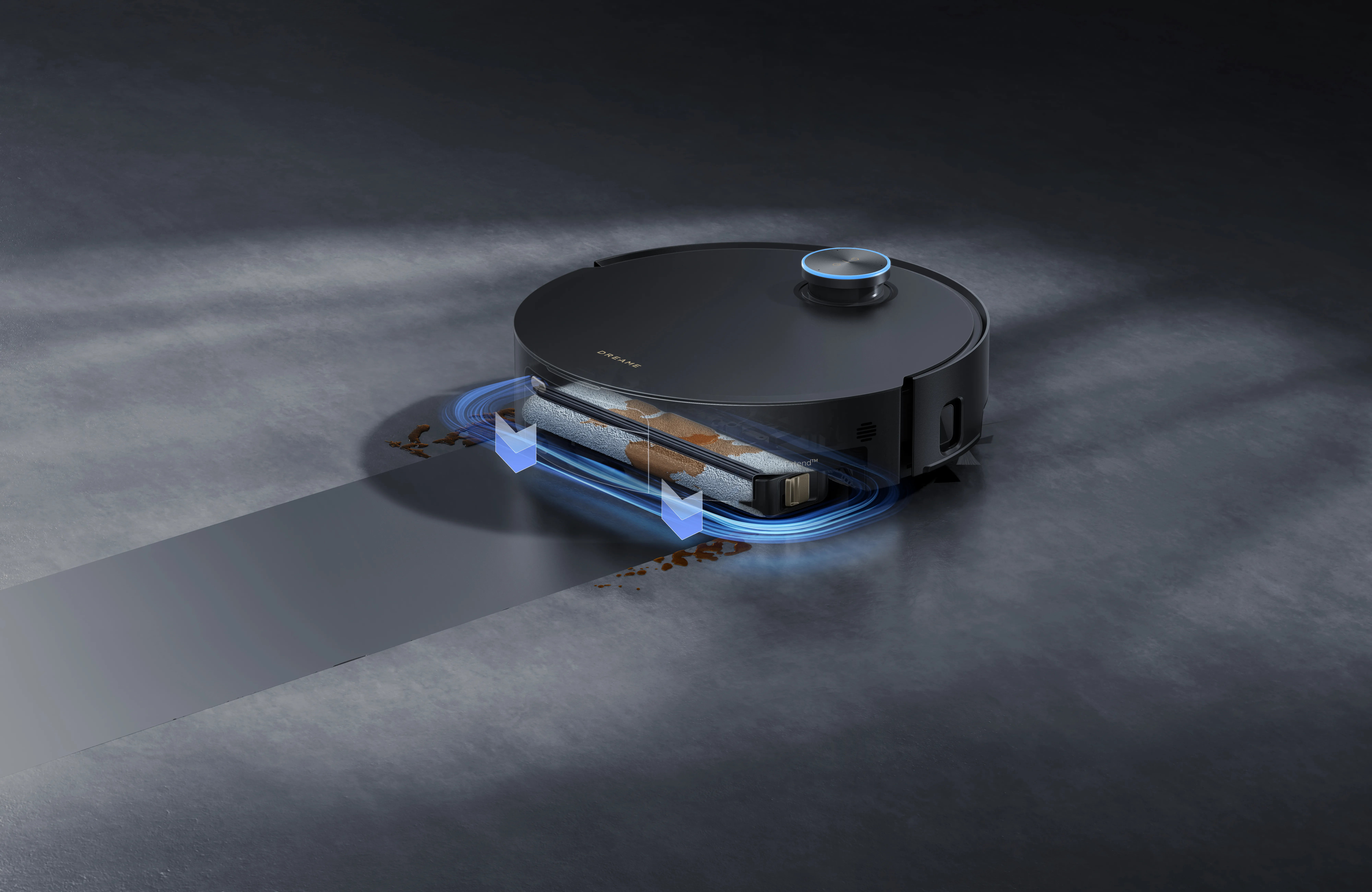 Dreame Aqua10 Ultra Track Complete Robot vacuum cleaner, Black