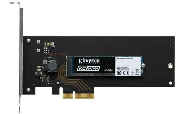 Kingston 960GB PCIe Gen3 x4 NVMe HHHL -SSD-levy