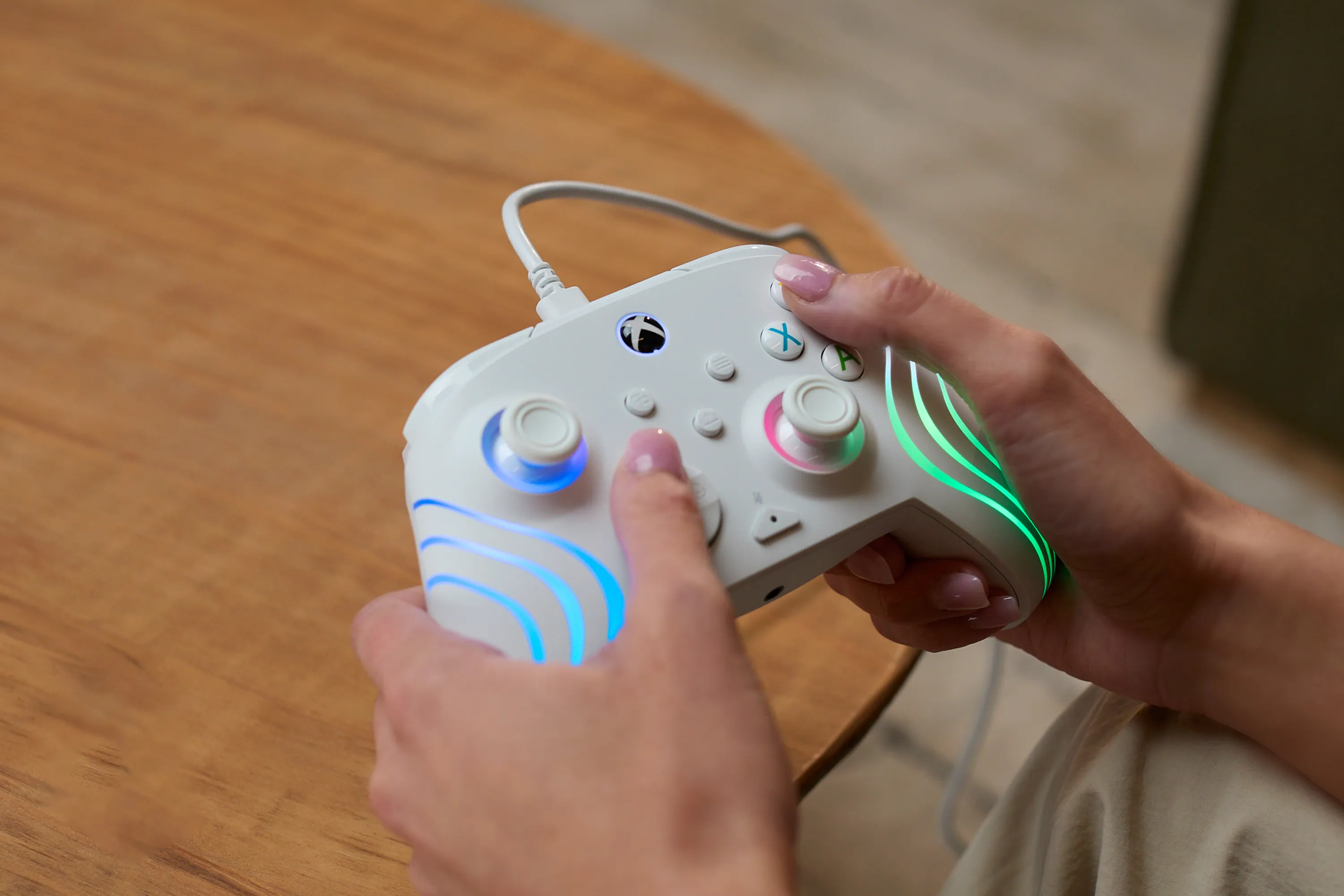 Turtle Beach Afterglow Wave Wired Gamepad - White