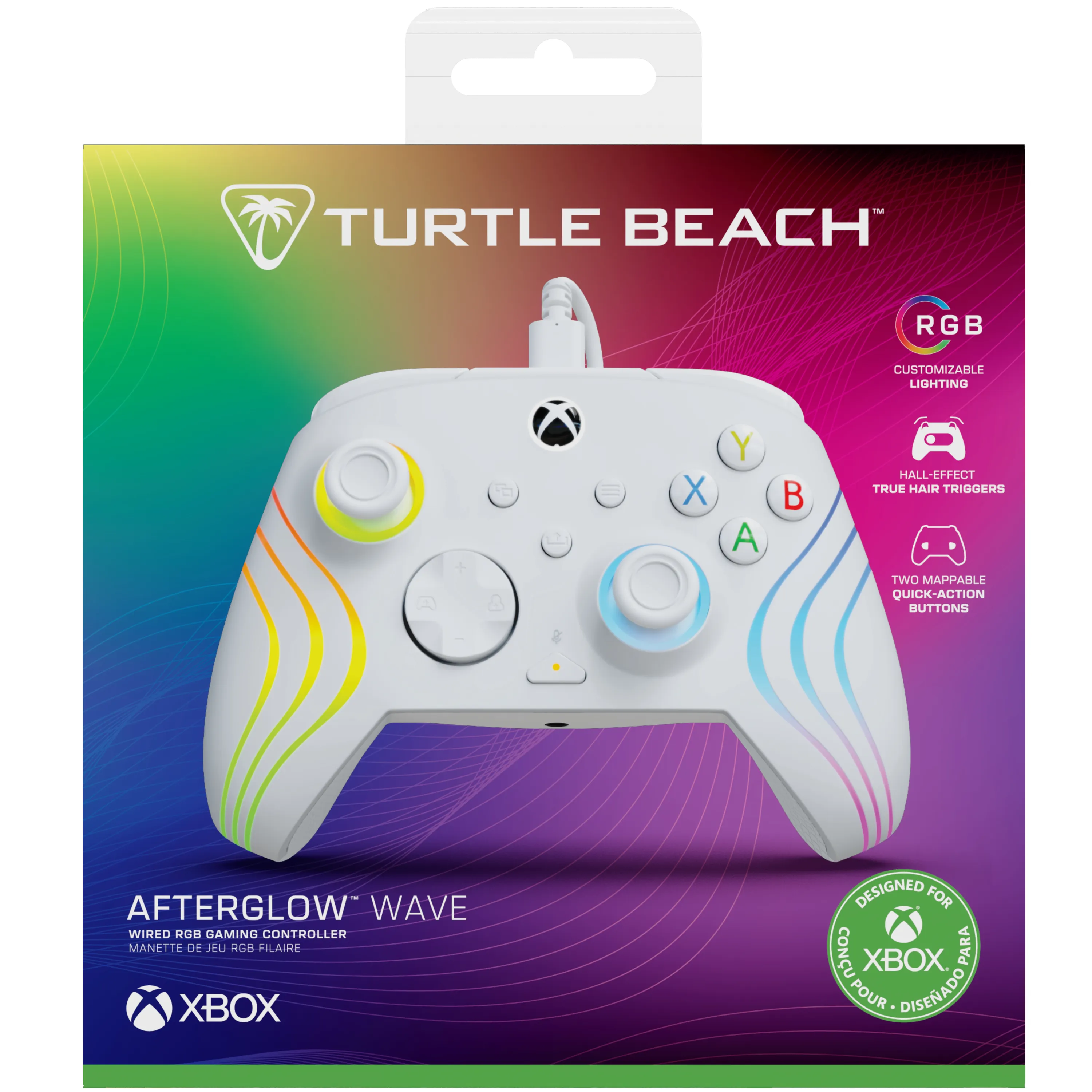 Turtle Beach Afterglow Wave Wired Gamepad - White