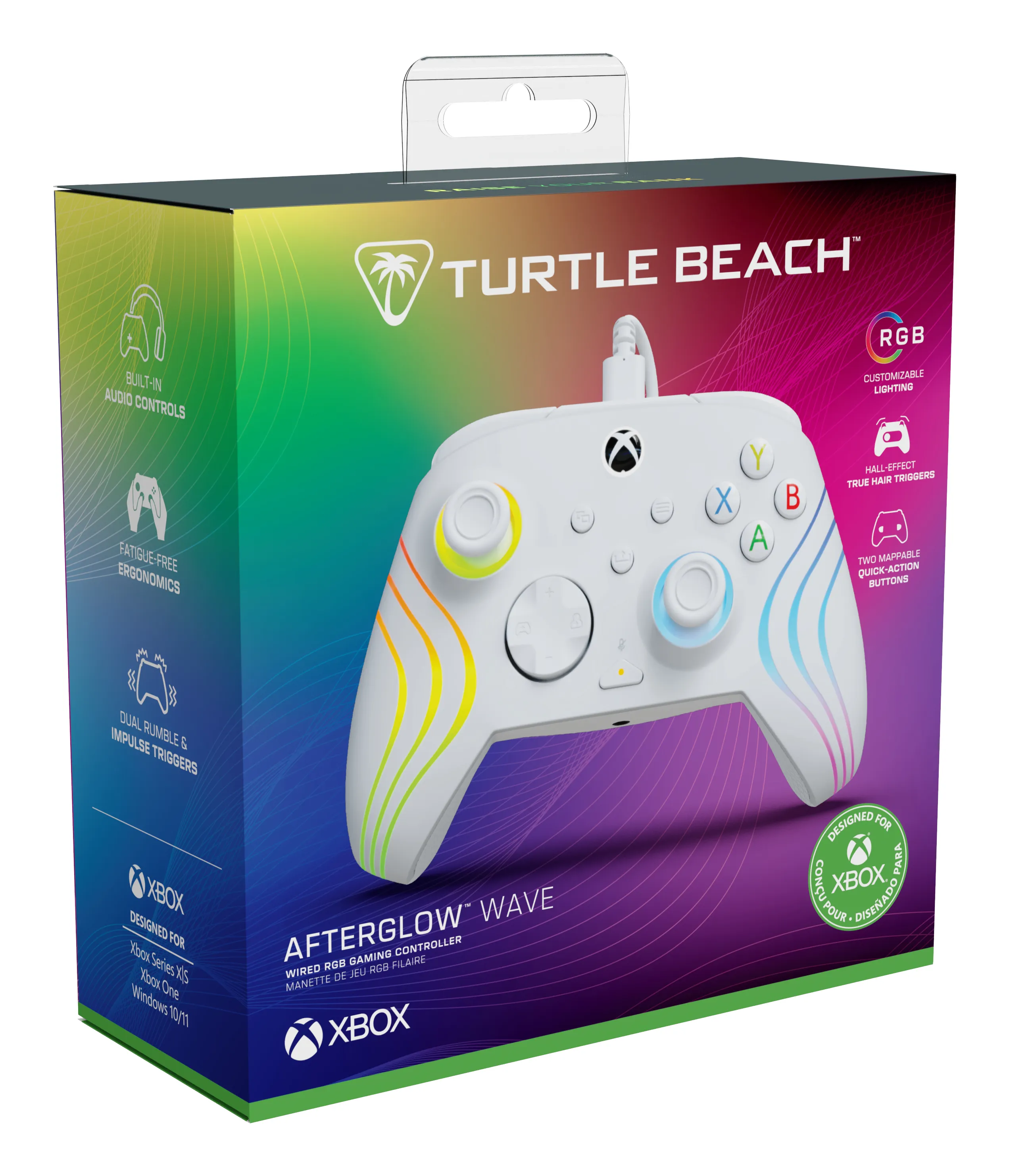 Turtle Beach Afterglow Wave Wired Gamepad - White