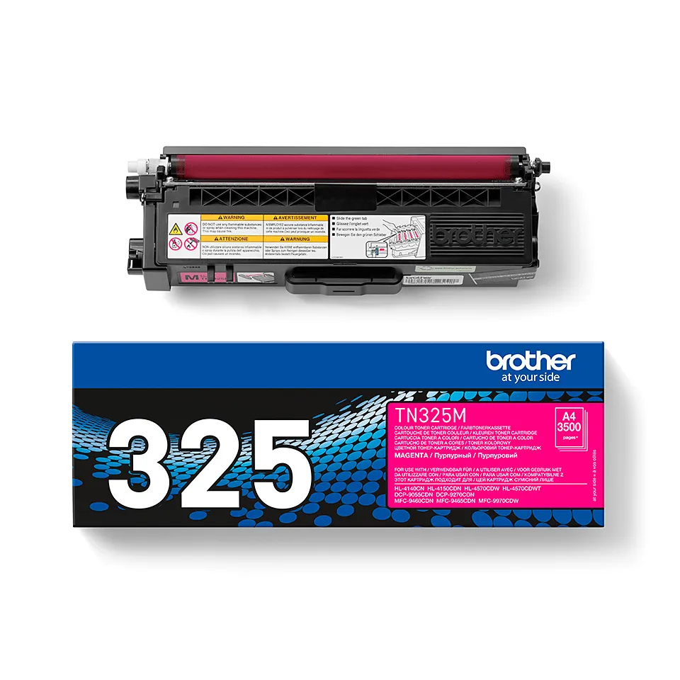 BROTHER TN-325M TONER HIGH MAGENTA 3500P