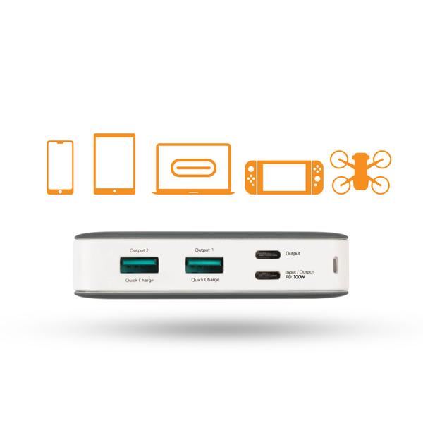 XTORM Power Bank 27.200mAh USB-C PD 100/60W/2xUSB