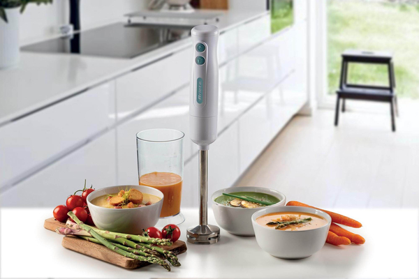 Hand Blender 700 Watt - hand blender, white