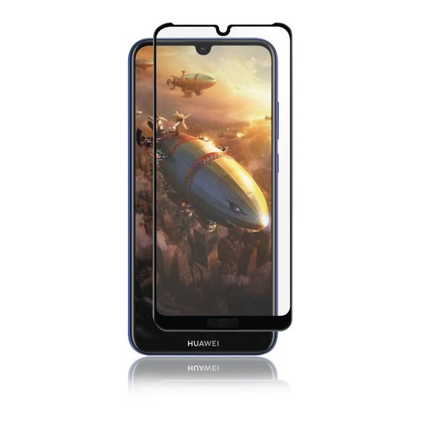 Panzer Huawei Y6 2019, Full-Fit Glass, Black