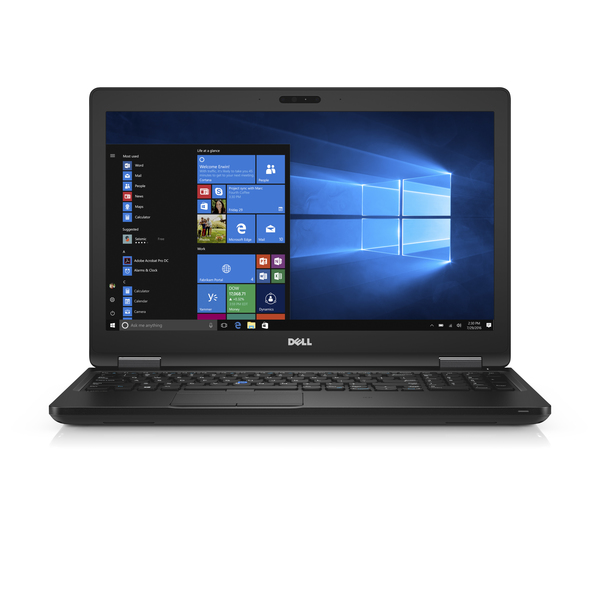 Dell 15.6" Latitude 5580, 16GB, 256GB, Win 10 Pro kannettava, musta