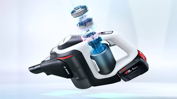 Bosch Unlimited Gen2 BSS825ALL - skaftdammsugare, svart/vit