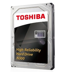 Toshiba 6TB N300 NAS, 3.5", SATA, 7200rpm, 128MB - HDD
