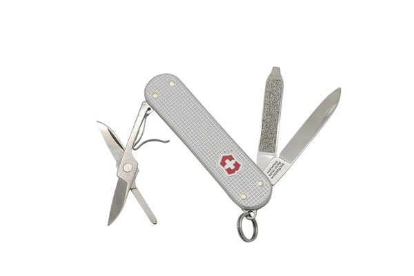 Victorinox Classic Alox Pocket Knife, 58 mm, Silver
