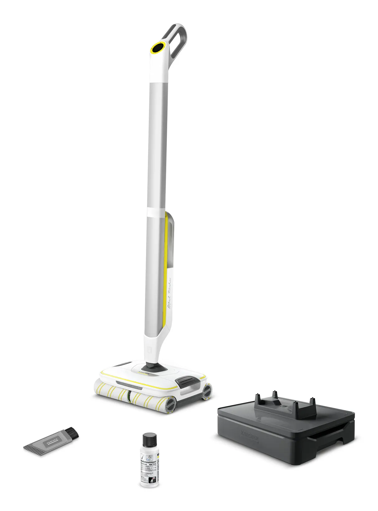 Kärcher FC 8 Smart Signature Line Wet and dry vacuum cleaner, White/Grey