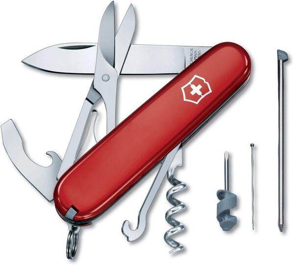 Victorinox Compact Pocket Knife 91 millimetres Red