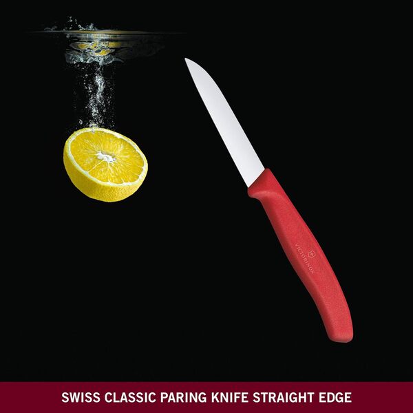Victorinox Swiss Classic Paring Knife, 6 cm, Red