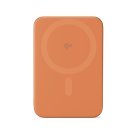 Epico UltraPack Qi2 Slim 5000mAh Alu Mag+ Wireless Power Bank EM51 Wireless Charging 15W for iPhone and Android, Cosmic Orange