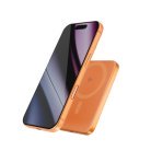 Epico UltraPack Qi2 Slim 5000mAh Alu Mag+ Wireless Power Bank EM51 Wireless Charging 15W for iPhone and Android, Cosmic Orange