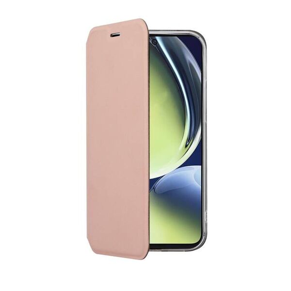 Screenor Clever Oppo A40/A40M/A60 5G -suojakotelo, Ruusu