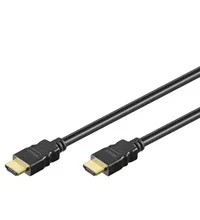 (Bargains) Goobay HDMI &ndash; HDMI - cable, 1.5m, Black (BULK)
