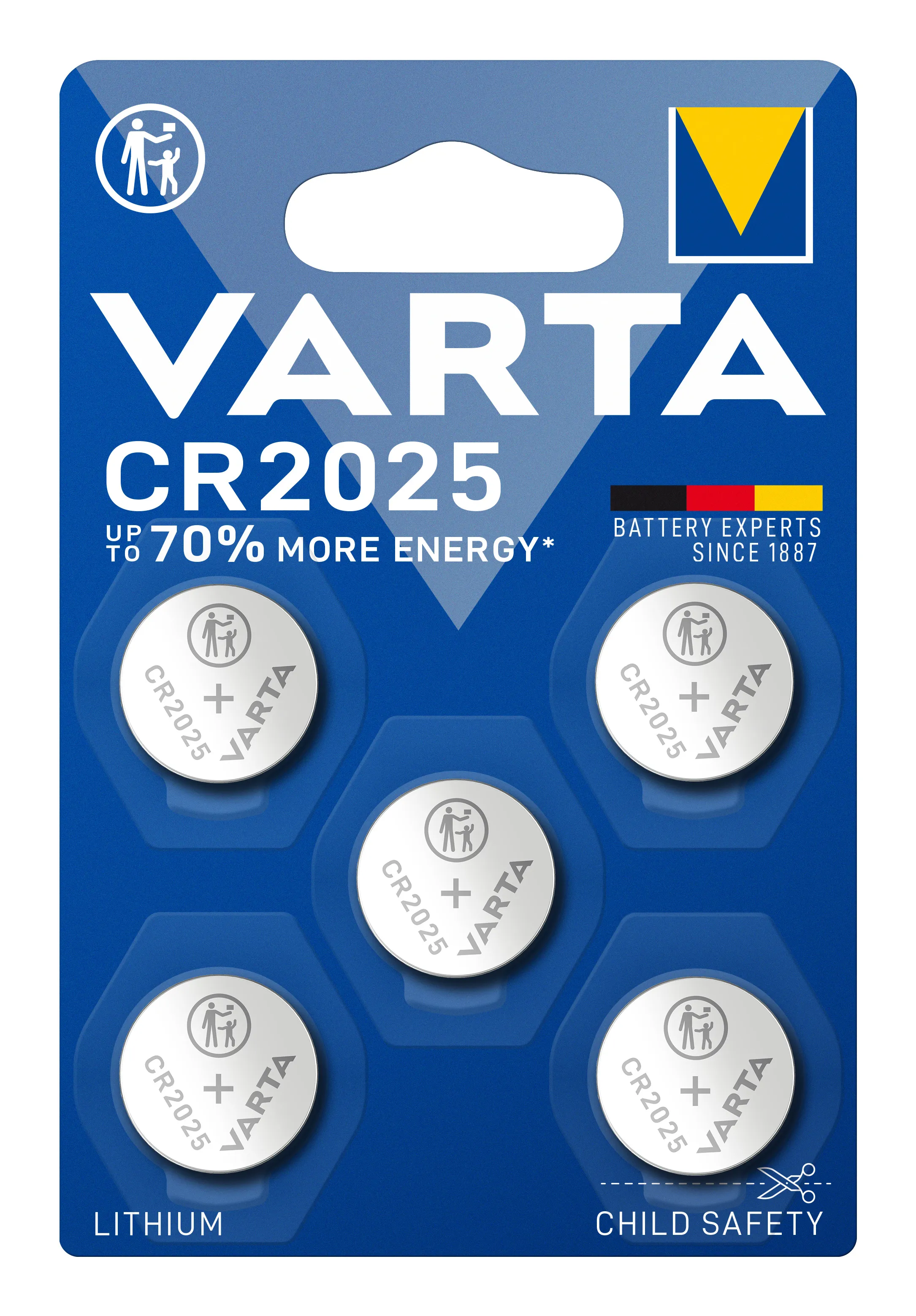 VARTA CR2025 - Lithium button cell battery