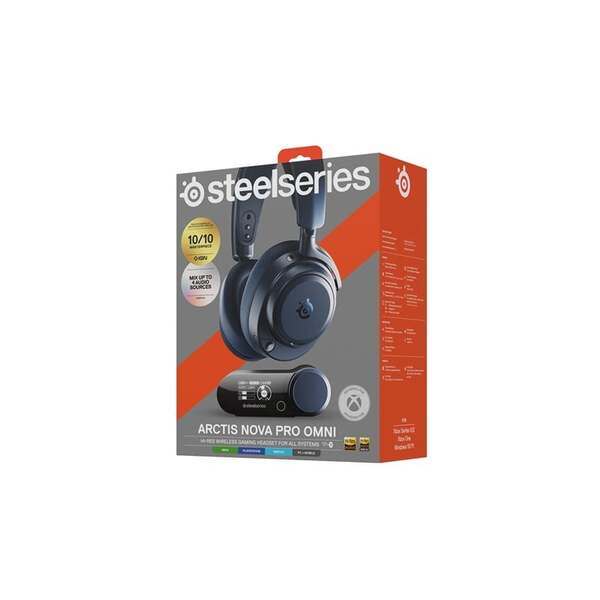 SteelSeries Arctis Nova Pro Omni Wireless Gaming Headset, Midnight Blue