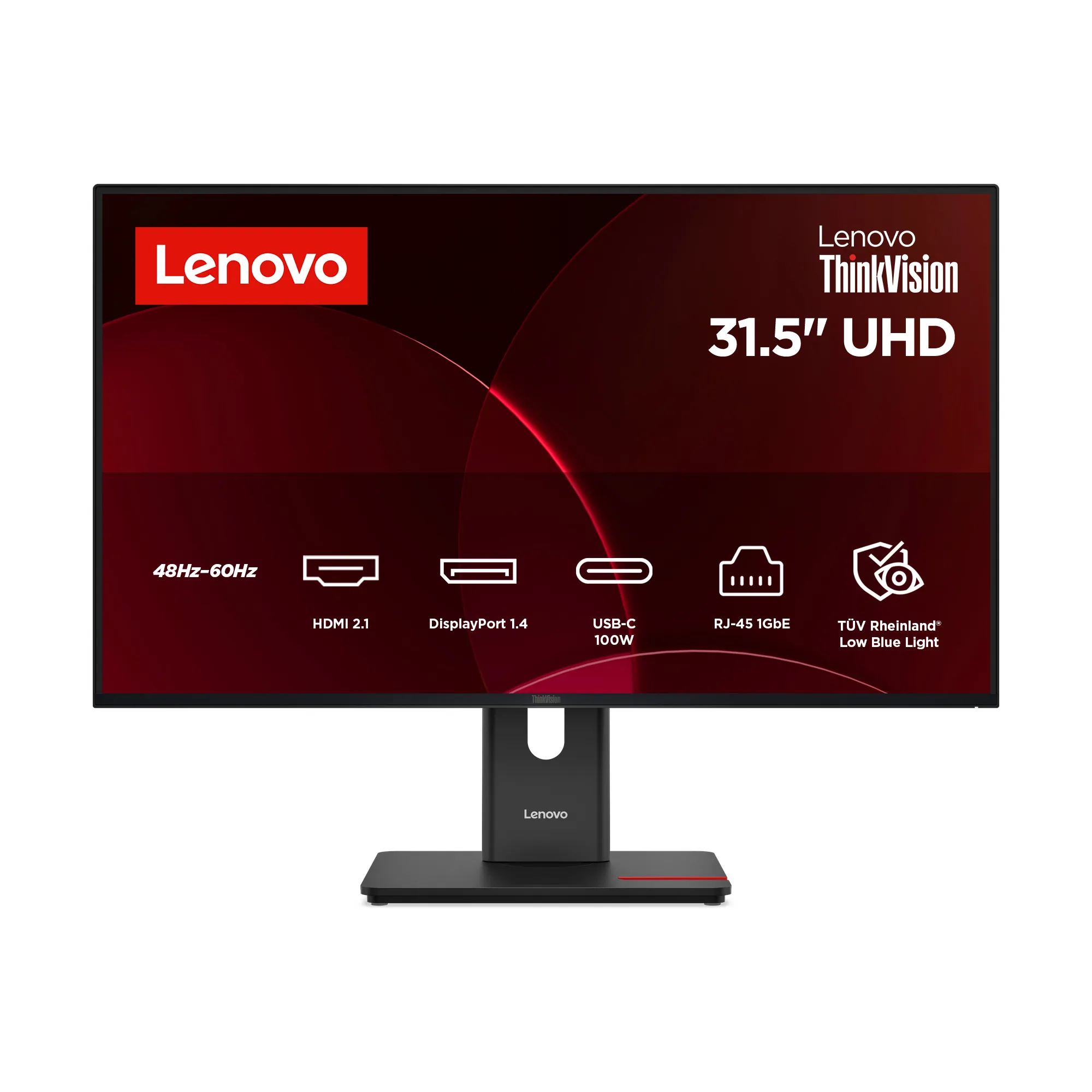 Lenovo ThinkVision T32UD-40 31.5" 4K UHD, IPS sk&auml;rm med USB-C hub