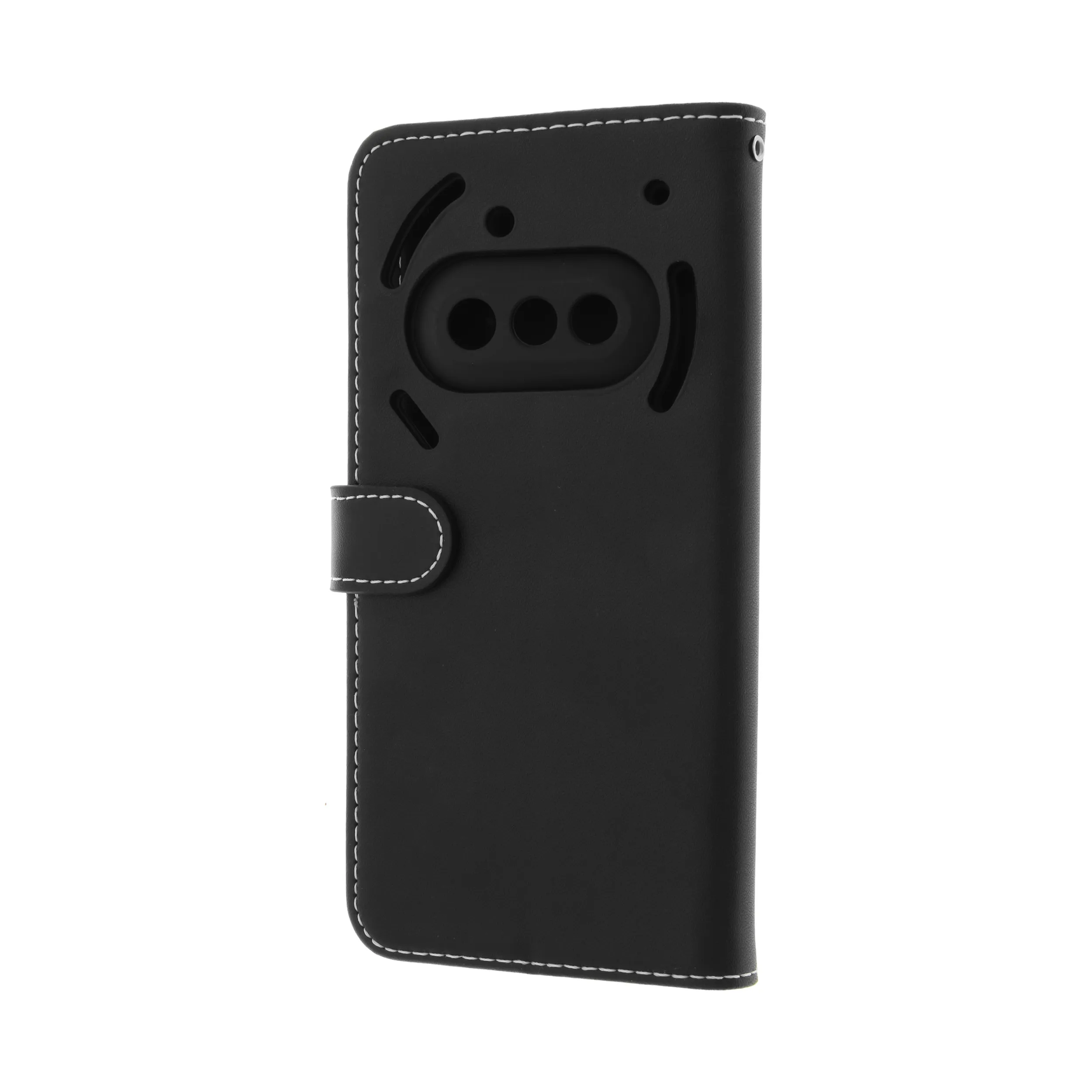 Insmat Flip Case Nothing Phone (3a) - flipfodral, svart