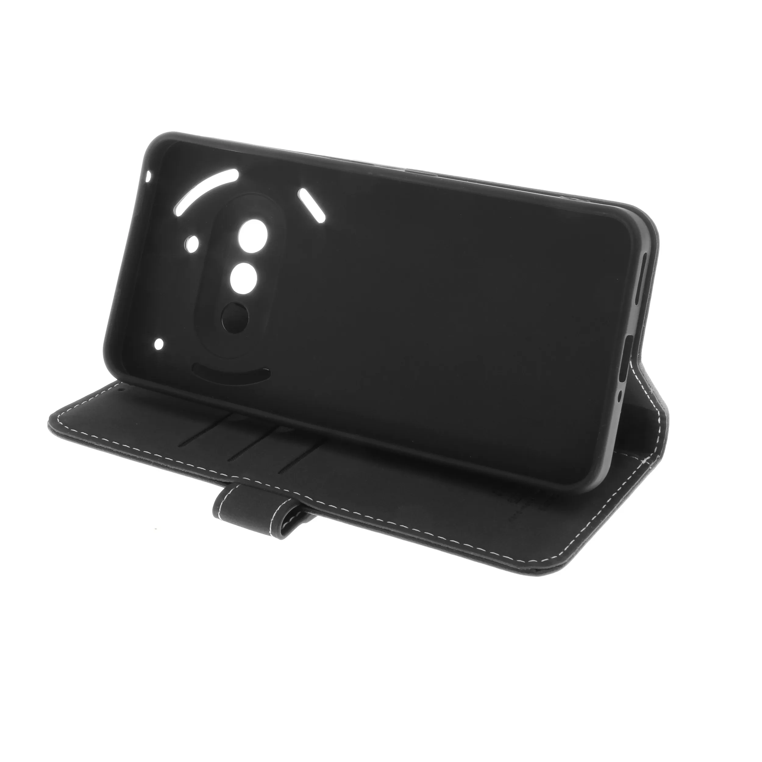 Insmat Flip Case Nothing Phone (3a) - flipfodral, svart