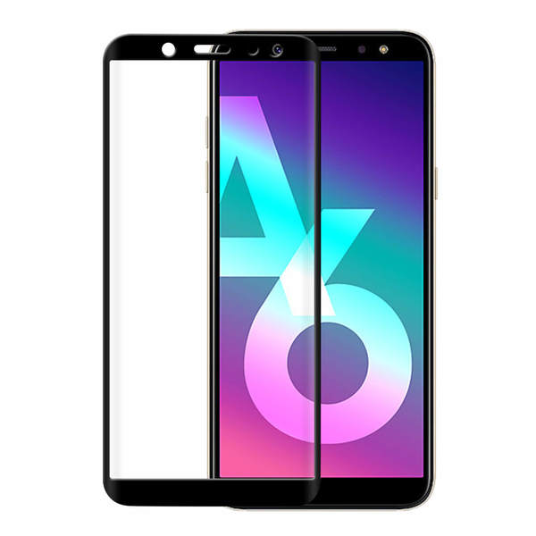 GEAR Härdat Glas 3D Samsung A6 Edge to Edge Svart GEAR Härdat Glas 3D Samsung A6 Edge to Edge Svart
