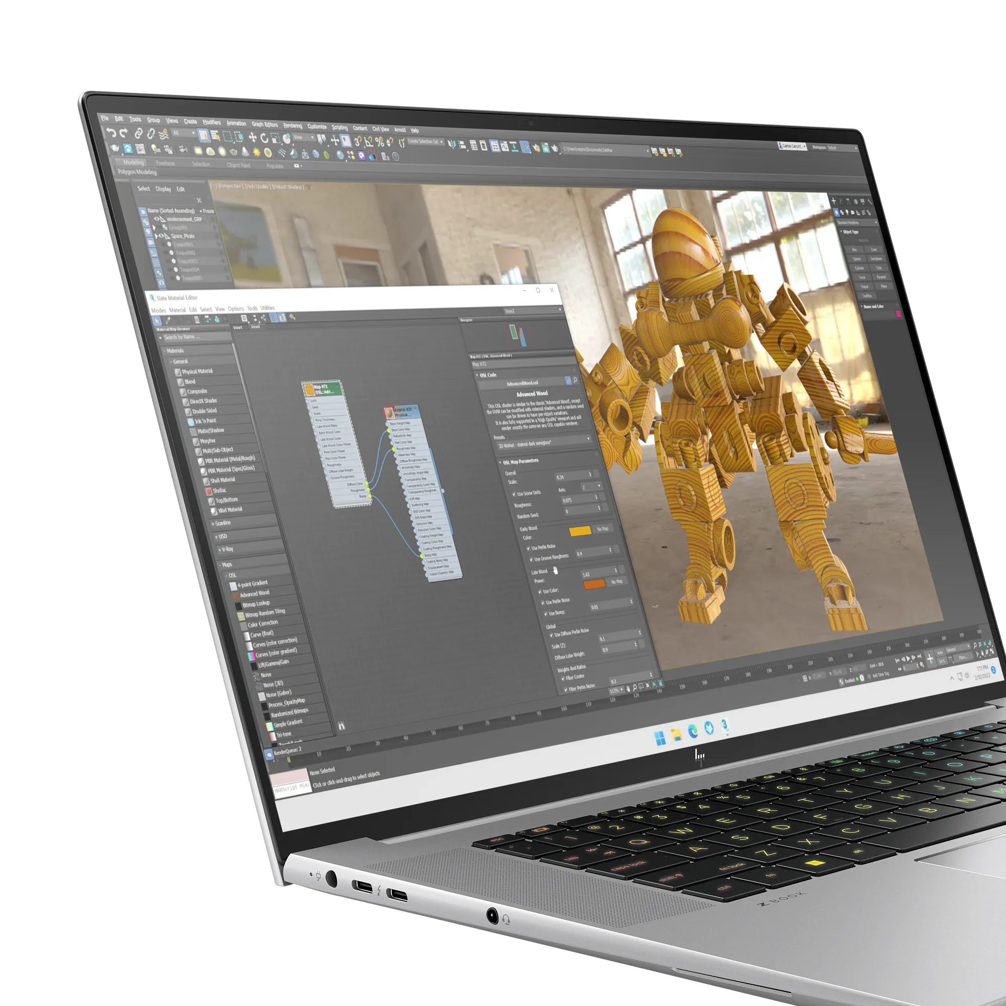HP ZBook Studio G11 Intel Core Ultra 9 185H 16inch WQUXGA 2x32GB DDR5 1TB SSD RTX 4070 8GB Wi-Fi 7 BT 5.4 W11P 3y SmartBuy (ML)