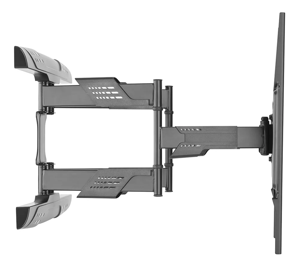 DELTACO Office, slim full-motion 3-way wall, 37"-80", 45kg, 200x200-60