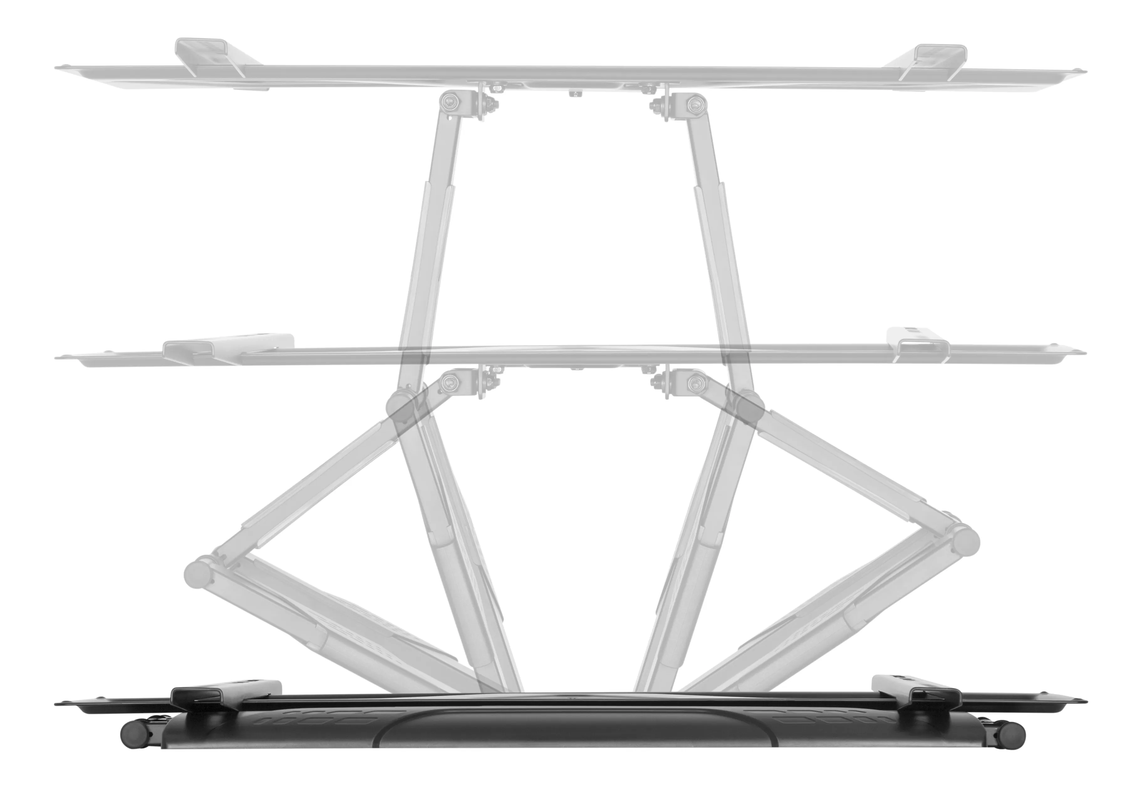DELTACO Office, slim full-motion 3-way wall, 37&quot;-80&quot;, 45kg, 200x200-60