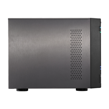 ASUSTOR AS6204T 4-Bay NAS Intel Celeron Quad-Core 4 GB SO-DIMM DDR3L GbE x 2 USB 3.0 &amp; eSATA WoL System Sleep Mode