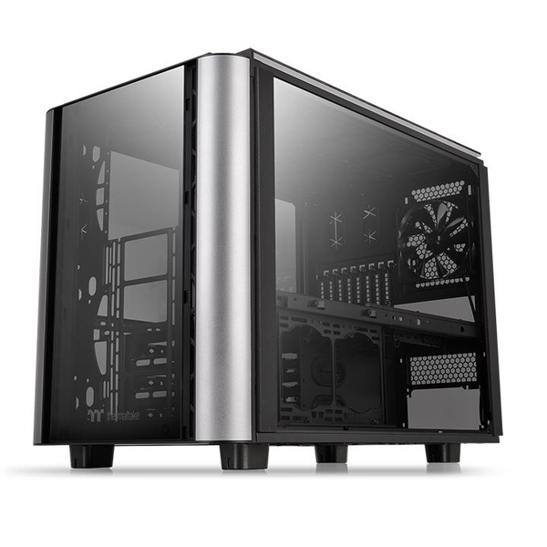 Thermaltake Level 20 XT, Mini Tower case, window, Black,Silver