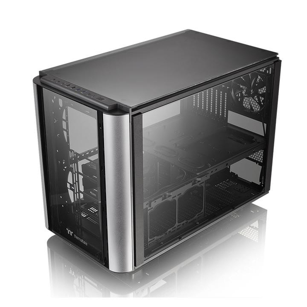 Thermaltake Level 20 XT, Mini Tower case, window, Black,Silver