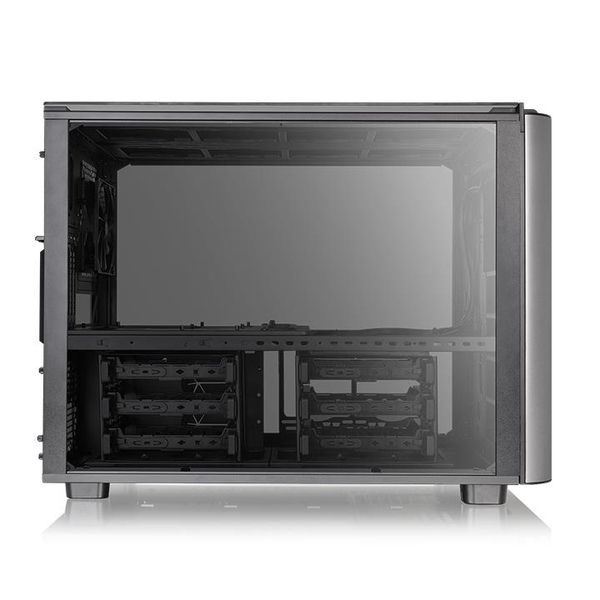 Thermaltake Level 20 XT, Mini Tower case, window, Black,Silver