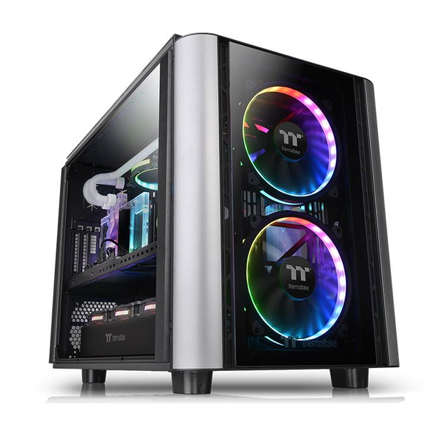 Thermaltake Level 20 XT, Mini Tower case, window, Black,Silver