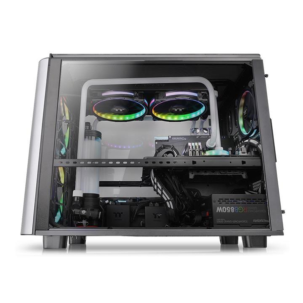 Thermaltake Level 20 XT, Mini Tower case, window, Black,Silver