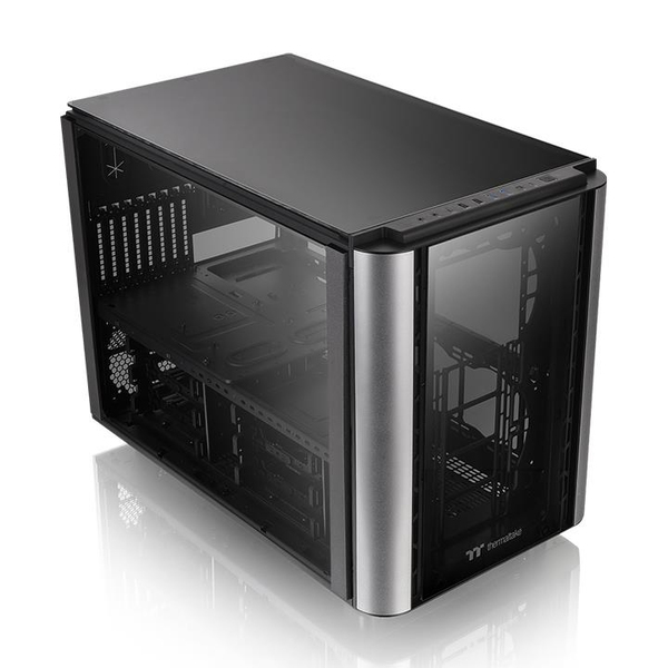 Thermaltake Level 20 XT, Mini Tower case, window, Black,Silver