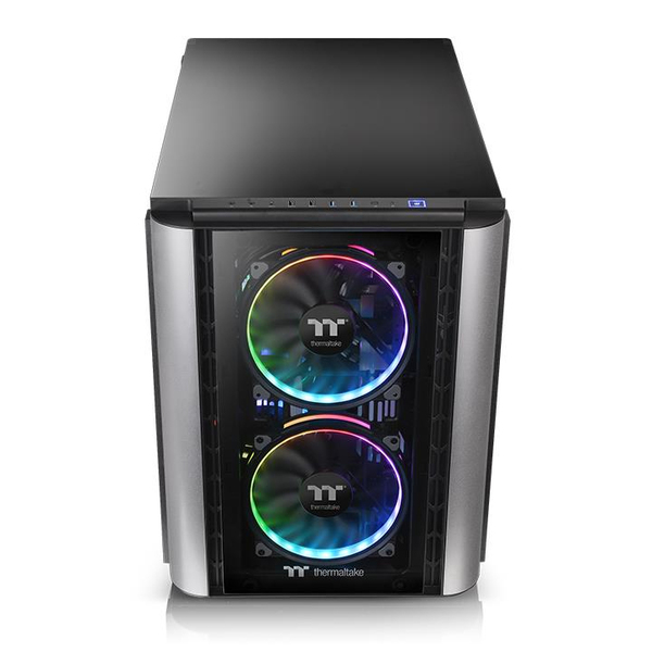 Thermaltake Level 20 XT, Mini Tower case, window, Black,Silver