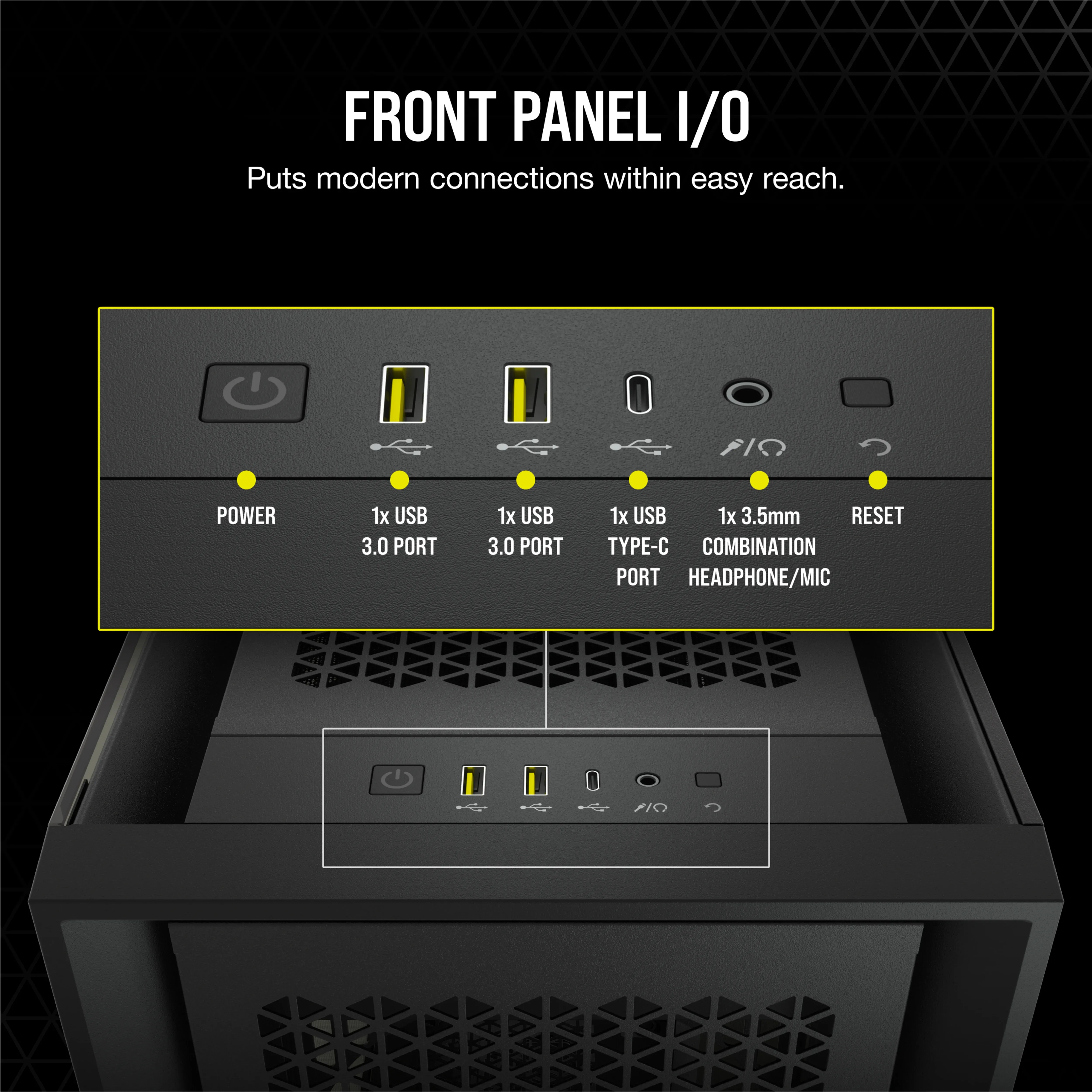 Corsair 5000D AIRFLOW - Mid Tower case, Black