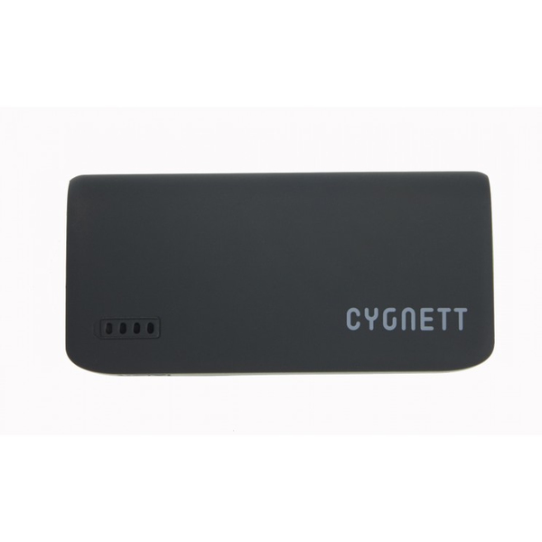 Cygnett ChargeUp 4400 - Power bank 4400 mAh - 1 A (USB (vain virta)) - musta harmaalla koristuksella